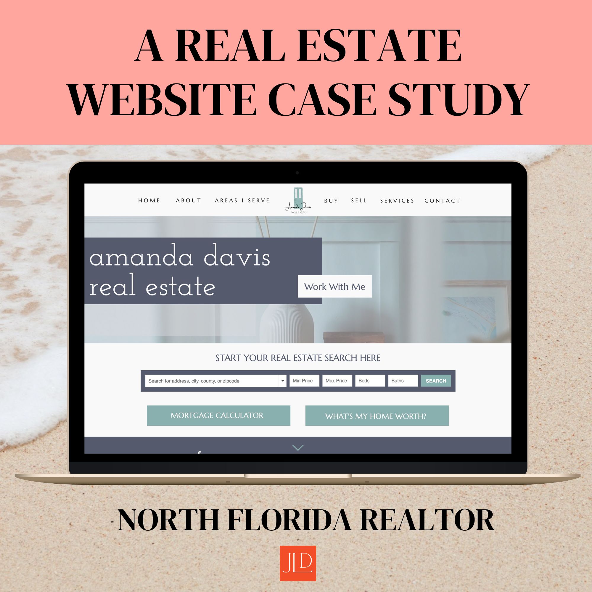 Real Estate Website with IDX Broker Search capabilities | Jenny Laine Designs